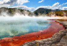 Жанартаулар, ыстық бұлақтар, гейзерлер